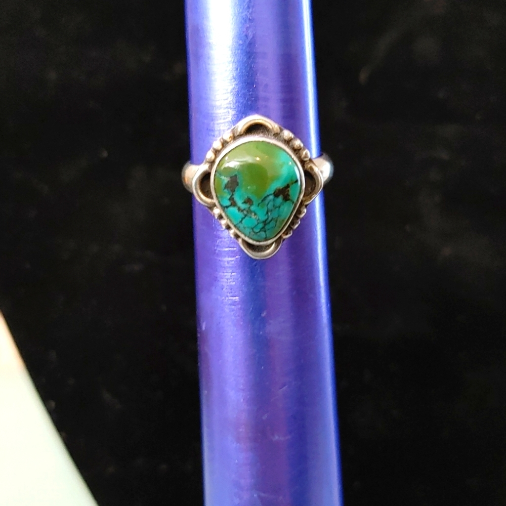 Vintage Dainty turquoise color stone